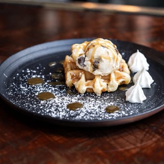 Salted Caramel Waffle
